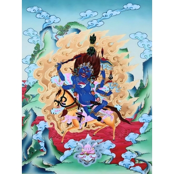 Zdęcia Palden lhamo (Ochrona) 15 x 21 cm.
